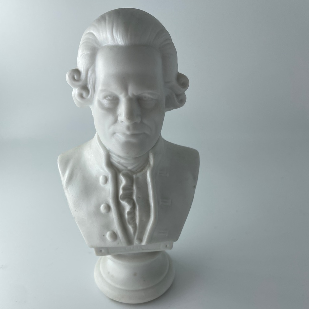 Small plaster bust - Christophe Gluck